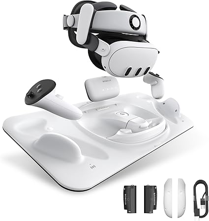 Image of a BOBOVR D3 charging dock.